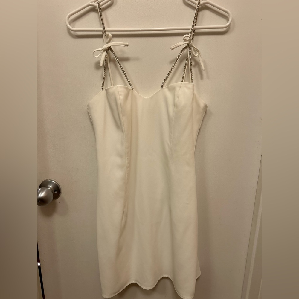 Ivory Mini Dress - Picture 2 of 2